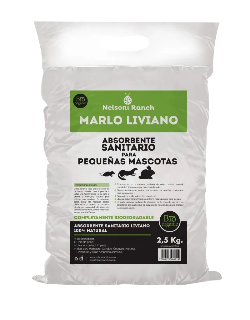 Viruta de Marlo (marlo liviano) 2,5 kg