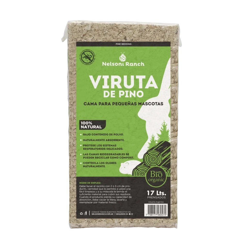 Viruta de Pino 17lts prensada