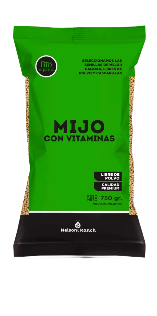 Mijo c/vit. 750grs