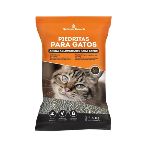 Arena Aglomerante Bentonita 4Kg